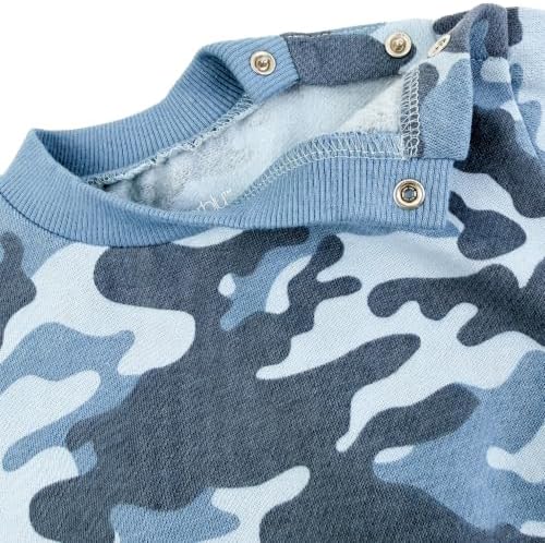 Butterblu Crew 4 Piece Sweatshirt and Jogger Set Terra Camo